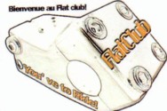 Le tout premier logo du Flat Club